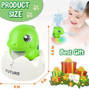 ZHENDUO Baby Bath Toys, Rechargeable Bath Toys, Whale Spray Water Bath Toy, Sprinkler Bathtub Shower Toys for Toddlers Kids Boys Girls, Pool Toy for Baby (Green) by TinyTreasures Baby Boutique