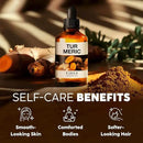 Kukka Turmeric Oil for Skin - 4 Fl Oz - 100% Pure Natural Turmeric Essential Oil, Herbaceous Scent, for Face, Hair, Aromatherapy, Candle & Soap Making Scent DIY by CozyNest Decor