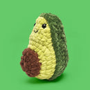 The Gookie Amigurumi Crochet Kit for Beginners – DIY Crochet Kit with Yarn, Hook, Eyes & Stuffing – Easy Starter Set with Video Tutorials – Cute Plush Toy Craft Gift for Kids, Teens & Adults (Avocado) by TinyTreasures Baby Boutique