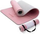UMINEUX Yoga Mat Extra Thick 1/3'' & 2/5" Non Slip Yoga Mats for Women Eco Friendly TPE Fitness Exercise Mat with Carrying Sling & Storage Bag by TinyTreasures Baby Boutique