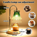 GEEZO Fragrance Candle Warmer Lamp，Electric Candle Warmer with Timer & Dimmer，Mom Christmas Birthday Gifts for Women, House Warming Gifts New Home Bedroom Decor by CozyNest Decor