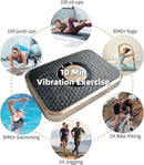 Vibration Plate Fitness Platform Whole Body Exercise Machine with 120 Speed Levels, Lymphatic Drainage, Fat Burning, and Weight Loss, Perfect for Women, Men, and Home Gym Exercise by CozyNest Decor