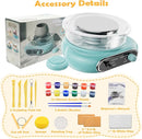 Pottery Wheel for Kids: Complete Pottery Painting Kit for Beginners - Adjustable Speed & Detachable Turntable - Pottery Tools and Art Supplies - Crafts Kits for 6 7 8 9 10 11 12 Year Old Girls & Boys by TinyTreasures Baby Boutique