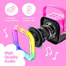 Move2Play, Karaoke Machine for Kids | Includes 20+ Kid Songs | 2 Microphones | Connect with Bluetooth | 3, 4, 5, 6, 7+ Year Old Gift | Toy for Girls, Boys, & Toddler | Birthday Present by TinyTreasures Baby Boutique