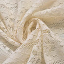 Sutuo Home Boho Sheer Curtain Valance Crochet Lace with Bohemian Hollow Knitted Handmade Tassels, Short Rustic Window Treatment for Kitchen Cafe, Rod Pocket, 1 Panel 59" W x 18" L, Beige by CozyNest Decor