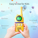 Walkie Talkies for Kids Rechargeable,Toys for Boys and Girls Ages 3-12, 4 Pack Long Range 2-Way Radios, Birthday Gifts,Christmas Stockings, Outdoor Play, Family Games, Hiking Camping Gear by TinyTreasures Baby Boutique