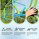 Easyego Climbing Dome, 10FT Jungle Gym with Swing for Kids 3 to 10 Outdoor Play Equipment, Supports 800lbs Toddler Play Set, Anti-Rust & Easy Assembly, Gift for Boys Girls by TinyTreasures Baby Boutique