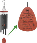 Memgift Wind Chimes for Outside Sympathy Wind Chimes for Loss of Loved One Memorial Gifts for Loss of Mother Father Daughter Sister Son Garden Yard Home Decor Keepsake Those We Love by CozyNest Decor