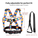 Safety Harness Leash for Special Needs Child Aged 6-12 Years Fully Ajustable, Sturdy Walking Harness for Older Children with Grab Handle, Keeping Active ADHD/ASD Autism Kids Safe in Public by TinyTreasures Baby Boutique