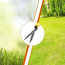 Upgraded Grass Shears, Grass Trimming Shears, Hand Grass Clippers, Gardening Scissors for Garden, Lawn Edges by GreenHaven Gardens