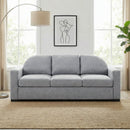 Modern 3 Seater Sofa With Curved Backrest by HouseOfZazla