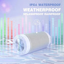 comiso X26 Bluetooth Speaker, IPX4 Waterproof Speakers 360° HD Surround Sound with Punchy Bass, Wireless Dual Pairing, 24H Playtime, Portable Speaker for Shower, Home, Outdoor, Camping, Beach-White by TinyTreasures Baby Boutique