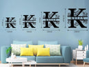 Custom Metal Name Sign | Personalized Metal Signs | Split Letter Monogram Wall Decor | Last Name Sign | Family Name Sign | Personalized Anniversary Wedding Gift | Outdoor Metal Art | Housewarming Gift by CozyNest Decor