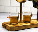 Hand Painted Pistol Whiskey & Wine Decanter