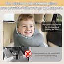 Travel Pillow,Car Pillow Kids Travel Pillow Car seat Pillow U Shaped Pillow for Travel Skin-Friendly Material The Sleeping Aid for Adults and Kids on Road Trips (Gray) by TinyTreasures Baby Boutique