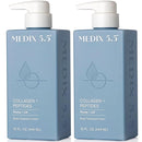 Medix 5.5 Collagen Cream Body Lotion & Face Lotion For Dry Skin & Wrinkles | Collagen Peptides Tightening Cream Body Moisturizers Helps Lift, Tighten, & Firm Skin | Skin Care Products | 2-Pack by TinyTreasures Baby Boutique