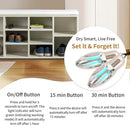 Shoe Deodorizer Dryer 3-Mode Timer & Gentle Airflow Tech In-Footwear Hygiene Management by CozyNest Decor