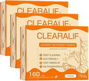 Laundry Detergent Sheets (480 Loads), Orange,Great For Travel,Apartments, Dorms,CLEARALIF Laundry Detergent Strips Eco Friendly & Hypoallergenic (80 Count, Pack of 3) by CozyNest Decor