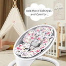 Infant Car Seat Insert, 2-in-1 Reversible Baby Carseat Head Support for Newborn, Soft Carseat Insert Cushion for Baby Girls, Adjustable Baby Headrest for Strollers by TinyTreasures Baby Boutique