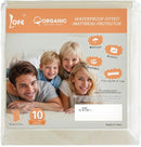 Lofe Organic Cotton King Mattress Protector - Top&Side 100% Waterproof Mattress Protectors, Breathable Organic Mattress Protector, Noiseless King Mattress Protectors Waterproof 80x76x17 in by TinyTreasures Baby Boutique