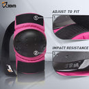 JBM Adult & Kids Knee Pads Elbow Pads and Wrist Guards for Inline Skating, Roller Skating, Skateboarding, Scootering by TinyTreasures Baby Boutique