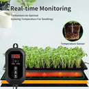 20"x 20" Seedling Heat Mat with Digital Thermostat Combo Set,ETL Certified and Durable Waterproof Warm Hydroponic Heat Mat for Germination,Indoor Gardening,Brewing and Greenhouses by GreenHaven Gardens