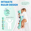 Sumobaby Baby Toys Musical Caterpillar, Stuffed Animal Activity Soft Toys with Teether,Multi-Sensory Crinkle, Rattle and Textures, for Tummy Time Baby Toys 0 to 12 Months Boys,Girls,Caterpillar(Blue) by TinyTreasures Baby Boutique
