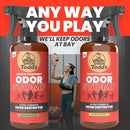 Uncle Todd’s Odor Stomp Sports Equipment Odor Eliminator Spray - Extra Strength Enzyme-Powered Deodorizer for Football, Hockey, Gym Bags, and Athletic Gear - Bamboo Blitz Scent - 16 oz by CozyNest Decor