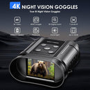 Night Vision Goggles,Compact Night Vision Binoculars,32GB Card Included, Photo/Video Capture,Outdoor tools for Education, Wildlife Watching,Gifts for Boy, Gifts for Men, Gifts for Father (Pearl Black) by TinyTreasures Baby Boutique
