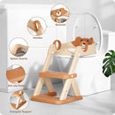 Potty Training Seat, Upgrade Toddler Toilet Seat for Kids Boys Girls, 2 in 1 Potty Training Toilet for Kids, Splash Guard Anti-Slip Pad Step Stool（Brown） by TinyTreasures Baby Boutique