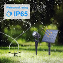 APONUO Metal Solar Spot Lights Outdoor with 9.8ft Cable Solar Powered Landscape Lighting Low Voltage IP65 Waterproof Auto On/Off for Outside Garden Yard Landscape Pathway Garage-Warm White(1-in-1) by GreenHaven Gardens