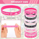 LiYiQ 72 Pcs Cheerleader Party Favors Cheerleader Team Gifts Cheerleader Goodie Bags Stuffers Cheerleader Ballpoint Pens Bookmark Card and Silicone Bracelet by TinyTreasures Baby Boutique