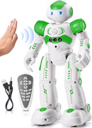 KingsDragon RC Robot Toys for Kids, Gesture & Sensing Remote Control Robot for Age 4 5 6 7 8 Year Old Boys Girls Birthday Present (Green) by TinyTreasures Baby Boutique