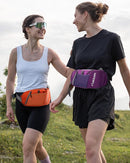 WATERFLY Fanny Pack Waist Bag: Hiking Water Bottle Holder with Strap Waist Pack for Women Men Hydration Hip Packs for Running Walking Traveling-Orange by TinyTreasures Baby Boutique