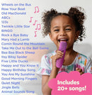 Move2Play, Karaoke Machine for Kids | Includes 20+ Kid Songs | 2 Microphones | Connect with Bluetooth | 3, 4, 5, 6, 7+ Year Old Gift | Toy for Girls, Boys, & Toddler | Birthday Present by TinyTreasures Baby Boutique