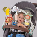 Taf Toys Savannah Adventures Arch | Activity Arch with Fascinating Toys, Stimulates Baby’s Senses & Motor Skills Development | Newborn & Baby Toys 3-6 Months | Use on Strollers, Bassinets, Crib by TinyTreasures Baby Boutique