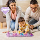 Sumobaby Infant Baby Musical Multi-Sensory Caterpillar, Stuffed Animal Activity Soft Toys, for Tummy Time Newborn 0-3-6-12 Months Girls, Purple by TinyTreasures Baby Boutique