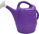 PMU 2 Gallon Watering Can - Garden Watering Can for Indoor & Outdoor Plants - Plastic Water Can with Detachable Sprinkler Head - Large Water Pot, Made in USA - Purple Pkg/3 by GreenHaven Gardens