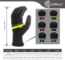 Evridwear Crinkle Latex Rubber Hand Coated Safety Work Gloves for Men Women General Multi Use Construction Warehouse Gardening Assembly Landscaping (XXL-Size) 120 Pairs Pack by GreenHaven Gardens