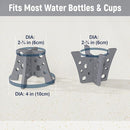 NiHome Silicone Water Bottle Drying Racks Set of 3 with Drip Tray,Cheese Style for Faster Drying,Bottle Dryer Racks Fit for Stanley YETI Cups Owala Sports Bottle Baby Bottle Thermoses Mugs by TinyTreasures Baby Boutique