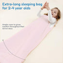 TotAha Toddler Sleep Sack 1.0 TOG for 2T-3T-4T, Premium Soft Wearable Blanket Baby Sleeping Bag with 2-way Safe Zipper for Girl Boy by TinyTreasures Baby Boutique
