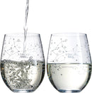 Set Of 2 Zodiac Sign Wine Glasses With 2 Wooden Coasters By Astrology Drinking Glass by The Wine Savant