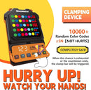 Crack The Code-Handheld Game Electronic Mastermind,Super Decoder with Clamp, 1-8 Players 10000+ Code-Breaking Puzzle Game for Kids and Adults，Birthday Gift for Boys and Girls,Travel toy for Road Trip by TinyTreasures Baby Boutique