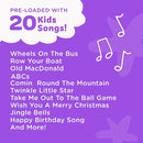 Move2Play, Kids Karaoke Microphone | Includes Pre-Loaded Songs & Bluetooth | Kids Birthday Party Gift | Toy for All Ages 2, 3, 4, 5, 6+ Year Old Girls, Boys & Toddlers by TinyTreasures Baby Boutique