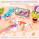 6 PCS Crochet Animal Kit –2026 DIY Amigurumi Crochet Kit for Beginners, Knitting Crochet Kit For Kids Adults , Knitting Kit with detailed videos tutorials, Yarn, Hook, Best Gift For Crochet Lovers by TinyTreasures Baby Boutique