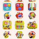 AiTuiTui Multifunction Baby Sensory Activity Cube Toys for 12 18 Months, Shape Sorter Early Learning Educational Interactive Toys for Toddlers 1 2 Year Old Boy Girl, 1st Birthday Gifts by TinyTreasures Baby Boutique