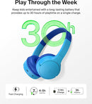 Belkin SoundForm Mini - Wireless Bluetooth Kids Headphones, 30H Battery, 85dB Safe Volume Limit, Built-in Microphone - Toddler On-Ear Earphones for iPhone, iPad, Fire Tablet, Ideal for School - Blue by TinyTreasures Baby Boutique