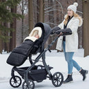 Momcozy Stroller Footmuff | Universal, Weather-Proof, Warm Stroller Bunting Bag | Extendable Winter Cover | Adjustable Buckle by TinyTreasures Baby Boutique