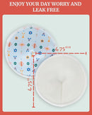 Nursing Pads - Breast Pads for Leaking Milk - Reusable & Washable Breastfeeding Pads - Stay Dry Longer - Almohadillas y Protectores de Lactancia - Viscose derived from Bamboo - 10 Pads by TinyTreasures Baby Boutique