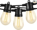 SUNTHIN Outdoor String Lights, 96FT Patio Lights with 32 LED Shatterproof Bulbs, Hanging for Outside, Garden, Backyard, Deck, Porch, Fence, Bistro, Pool, Party by GreenHaven Gardens